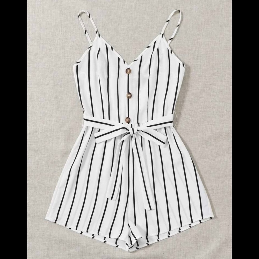 Striped Romper